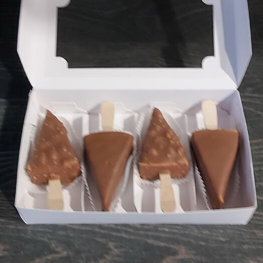 Чизкейк на палочке 🍡4 вкуса, 4 шт