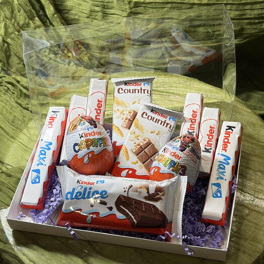 «Сладкое послание🍭» - Подарочный набор, сладкий набор, сладкий подарок, девушке, любимой, девочке, парню, ребенку, киндер