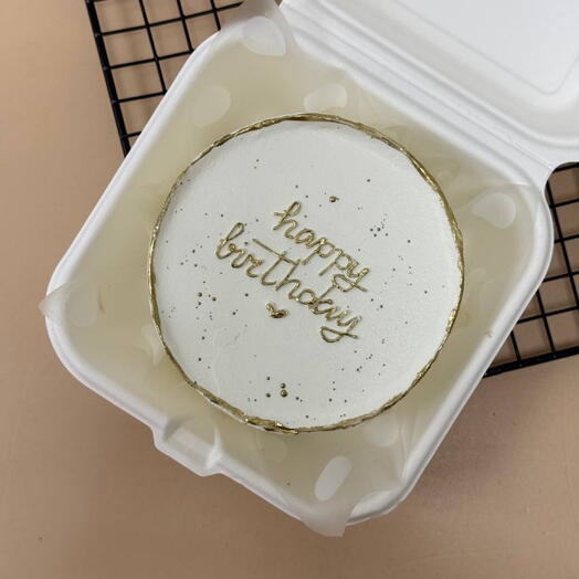 Бенто торт на день рождение «Happy birthday»