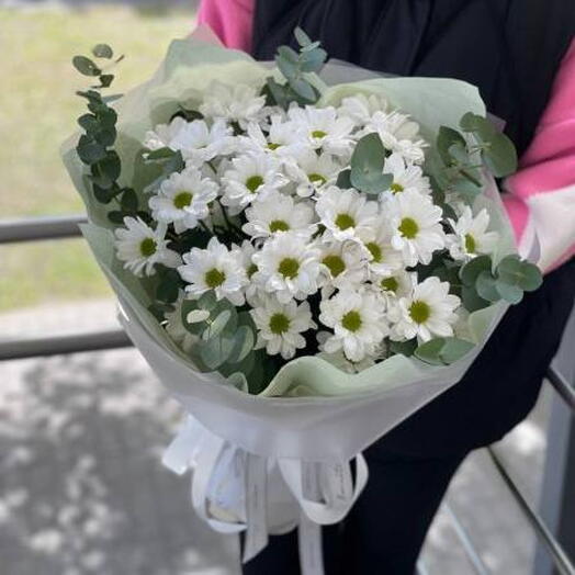 Букет ромашек 21