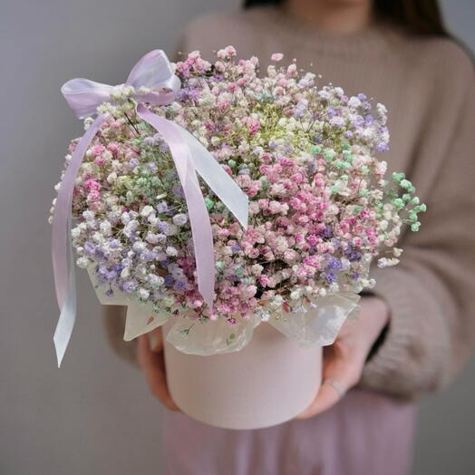 Caja N 49 de gypsophila de color