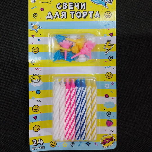 Свечи для торта 3