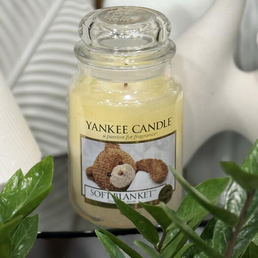 Аромасвеча Yankee Candle «Мягкое одеяло»