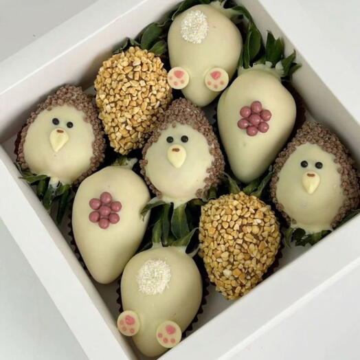 клубника в шоколаде звери