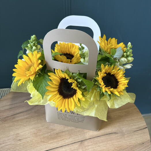 Летняя сумочка с подсолнухами 🌻🧡
