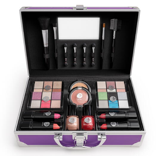 Подарочный набор декоративной косметикой для макияжа 2B Beauty Violet Shine