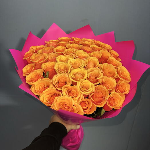 🌹БУКЕТ ИЗ 47 РОЗ СОРТА «Испания»🌹