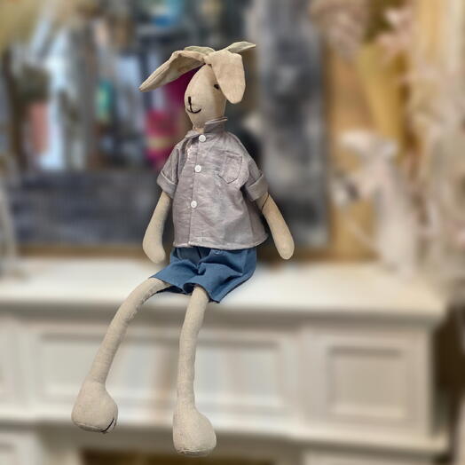 Интерьерная игрушка «Нежный зайчик»