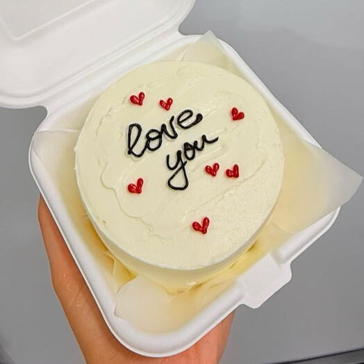 Бенто торт love you 🧁
