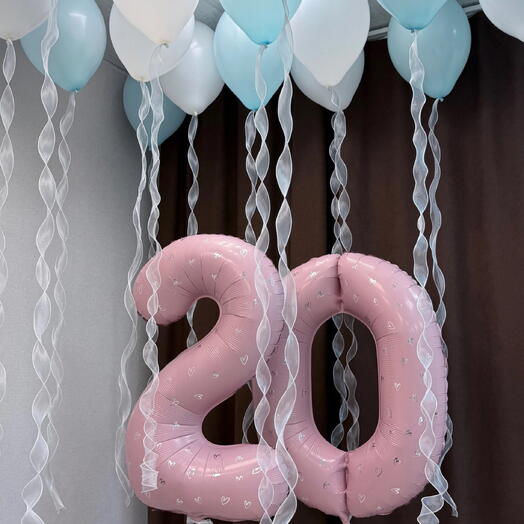 Шарики на день рождения 2️⃣0️⃣