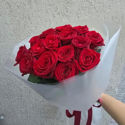 Букет из красных роз