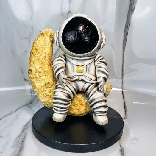 3D торт «Космонавт на луне»