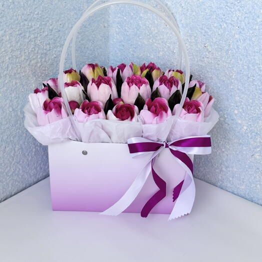 Зефирные тюльпаны 💐