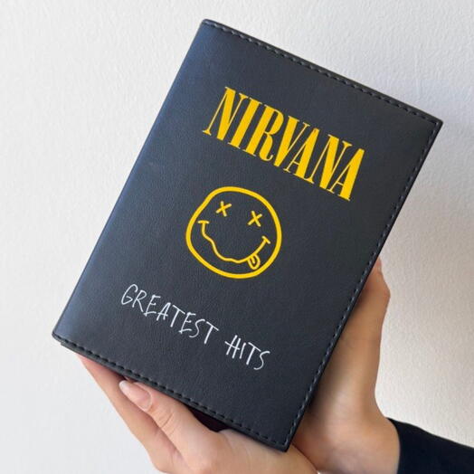 ПОП АРТ сумка - КНИГА NIRVANA / кросс - боди / клатч / оригинальный подарок подруге / маме / сотруднице