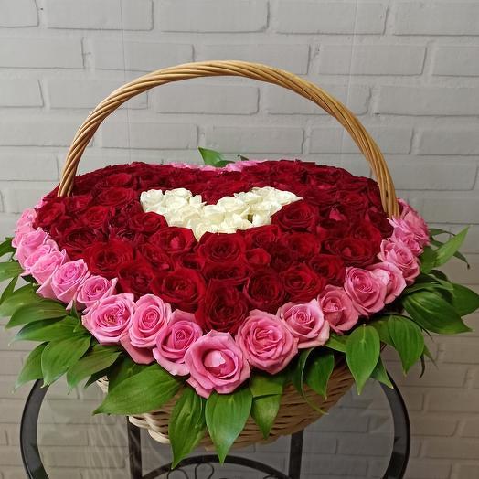 Корзина "Самая большая любовь"