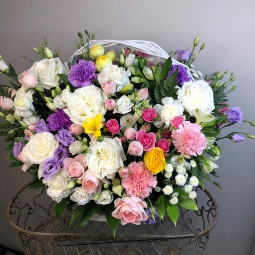 Cesta de flores