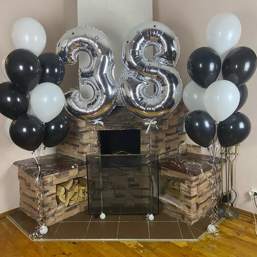 Globos de cumpleaños, 22 piezas
