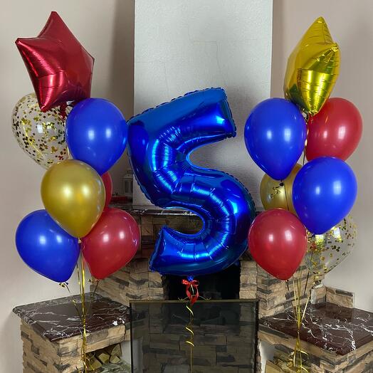 Globos de Cumpleaños, 15 piezas