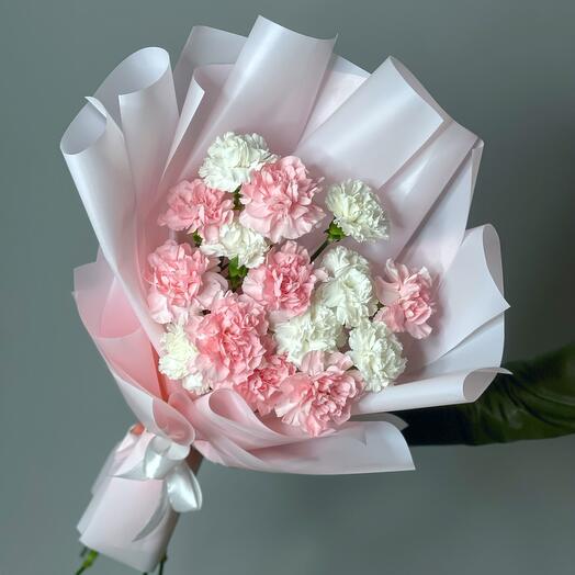 Bouquet of carnations (dianthus)