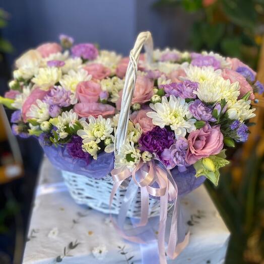 Cesta de flores