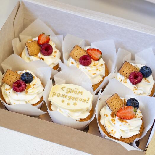Cupcakes, 6pcs