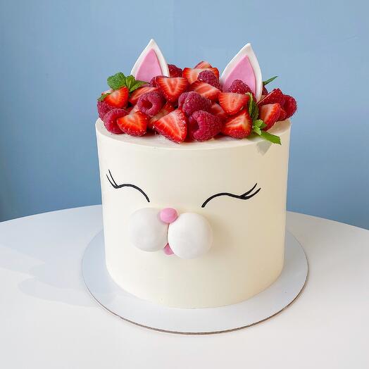 Kitty cake with berry 2 kg
