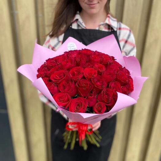 Ramo de 71 rosas 40 cm