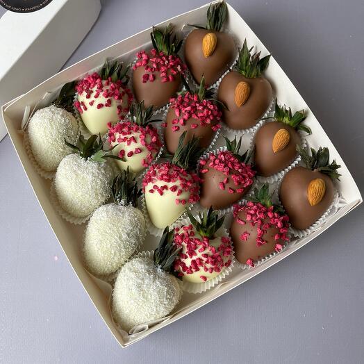 Fresas cubiertas de chocolate