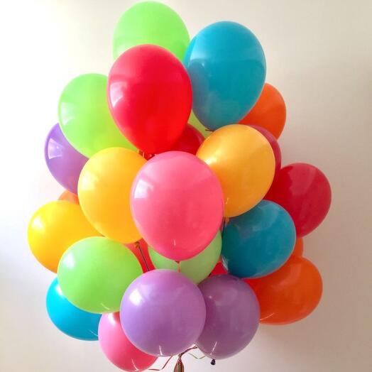 Mezcla de 25 globos