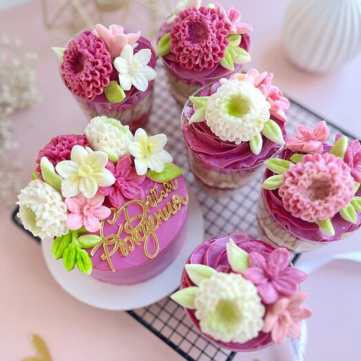 Подарунковий набір бенто з трайфлами