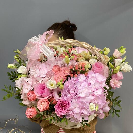 Flowers in the basket