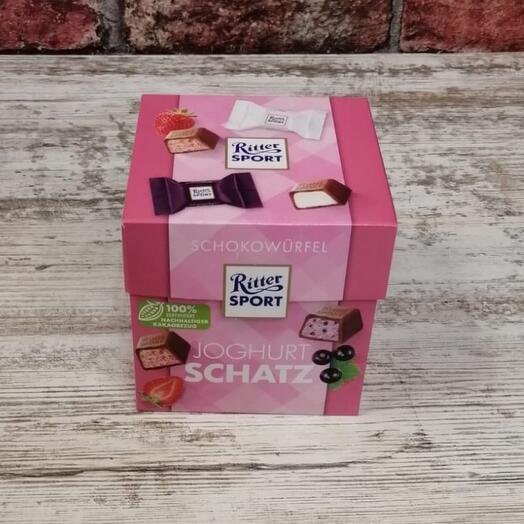 Шоколадные конфеты Ritter Sport Choco Cubes Dankeschon! (Германия), 176 г