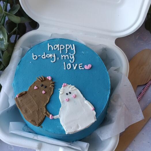 Love rat bento cake