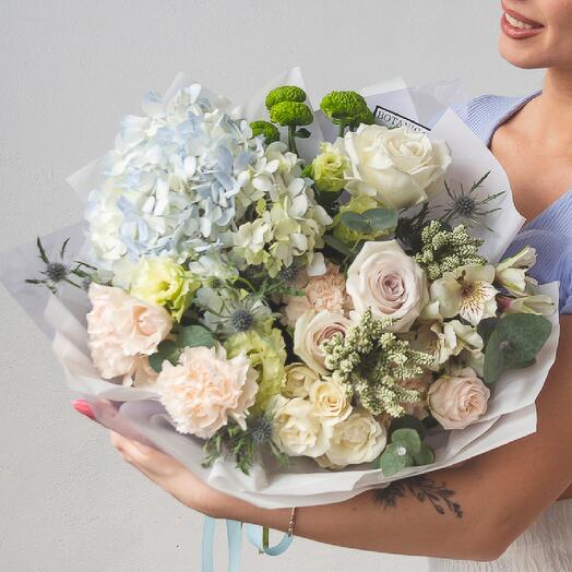 391 — Букет «На краю тишины», размер L