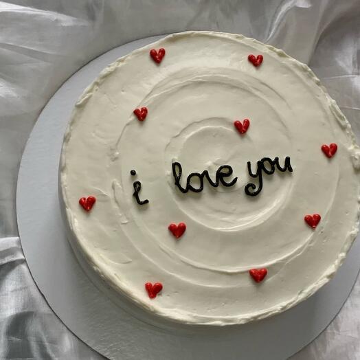 Бенто-торт «I love you»