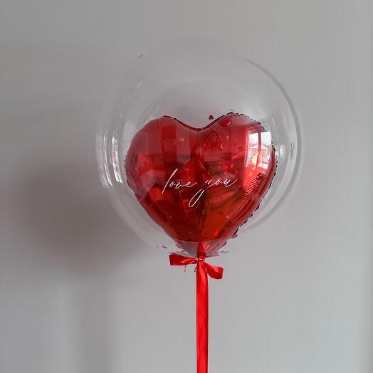 Шар с сердцем