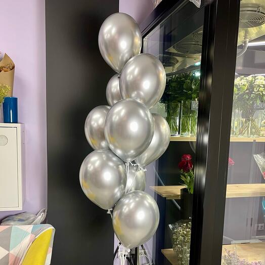 Set of balls "Chrome Silver"
