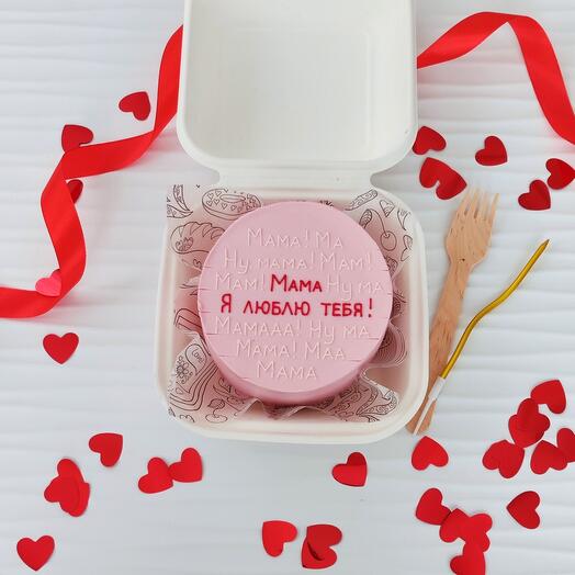 Bento cake for mom