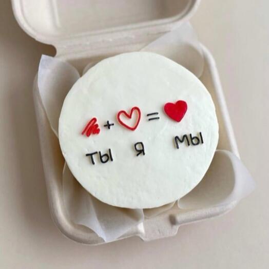 Бенто-торт к 14 февраля