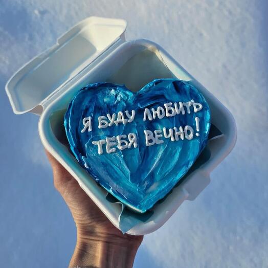 Бенто торт сердце