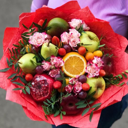 Bouquet of fruits "Good mood"