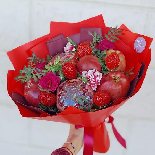 Букет " Гранатовый браслет "