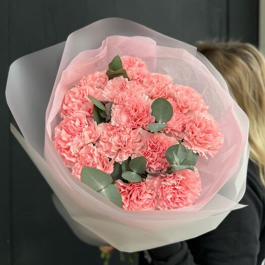 Букет из 15 диантусов 💕