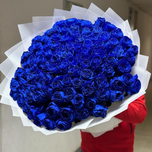101 Blue Roses
