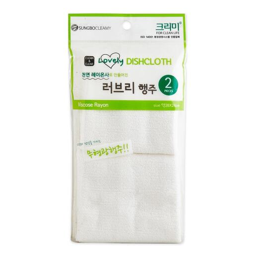 Sung bo Cleamy Мочалки для мытья посуды Lovely Dish Towel - 2 шт