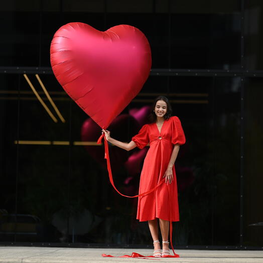 Helium Ballon - Heart XXL
