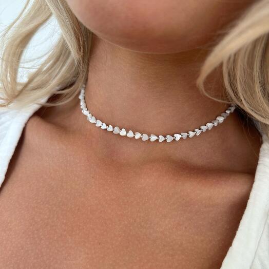 Чокер Rain Heart из перламутра