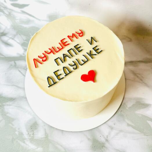 Бенто торт дедушке