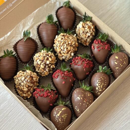 Fragole ricoperte di cioccolato