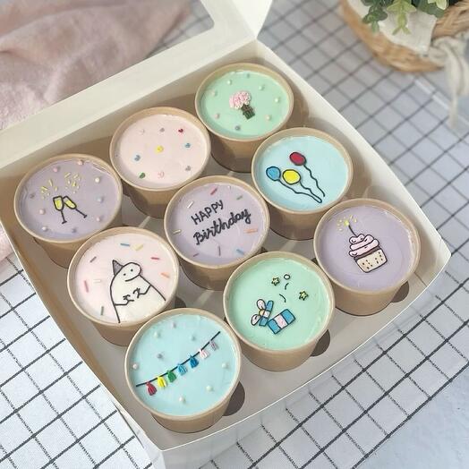 Набор стаканчиков cake to go